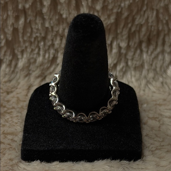 PAVOI Eternity Cubic Zirconia Ring - Picture 8 of 12